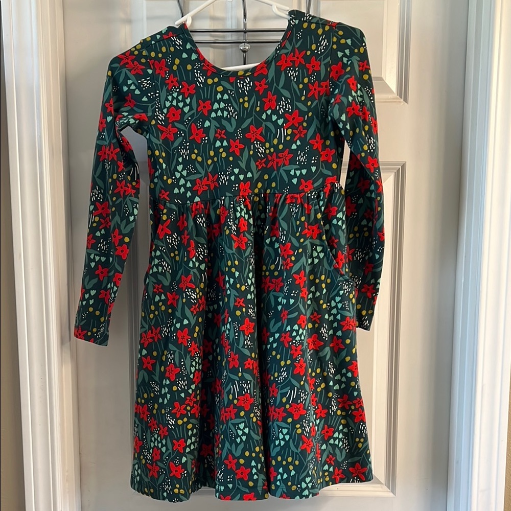 Hanna Andersson Holiday Girls Dress - 10